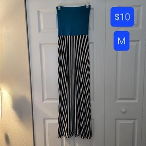 Women's strapless dress